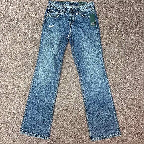 Wild Fable Women’s Low-Rise Bootcut Jeans Size 0 Easy Rigid Stretch NWT - Picture 1 of 8